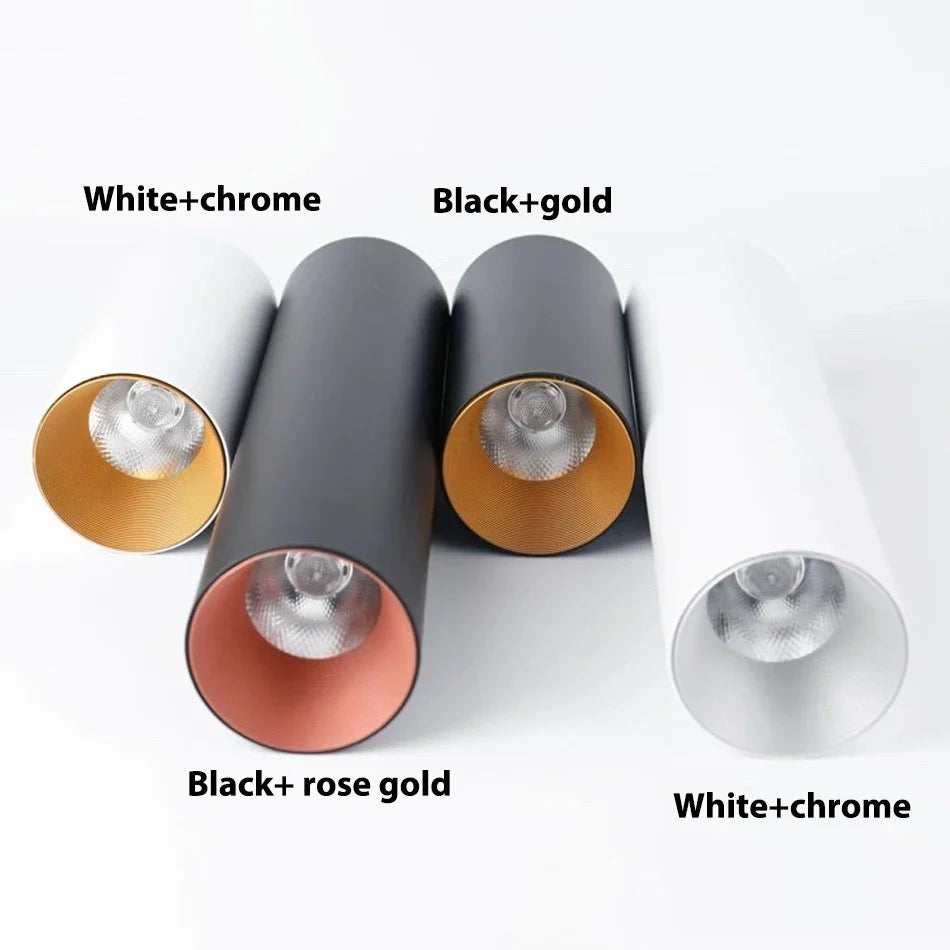 Afralia™ Dimmable LED Downlight 12W 7W, White/Black Housing, Ceiling Spot Light, Home Decor