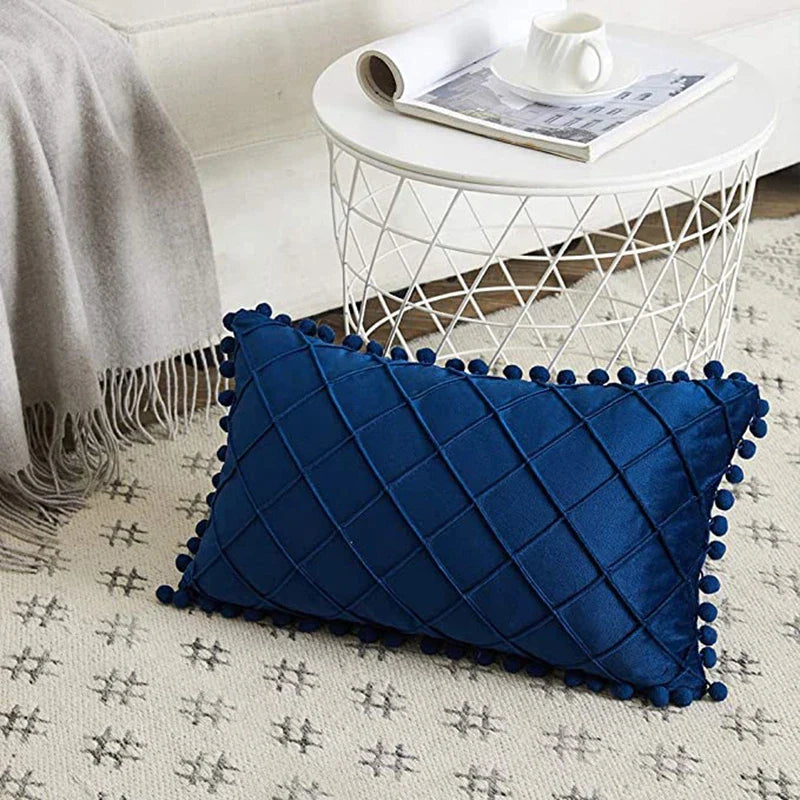 Afralia™ Nordic Retro Tassel Cushion Without Core for Living Room Sofa Bed