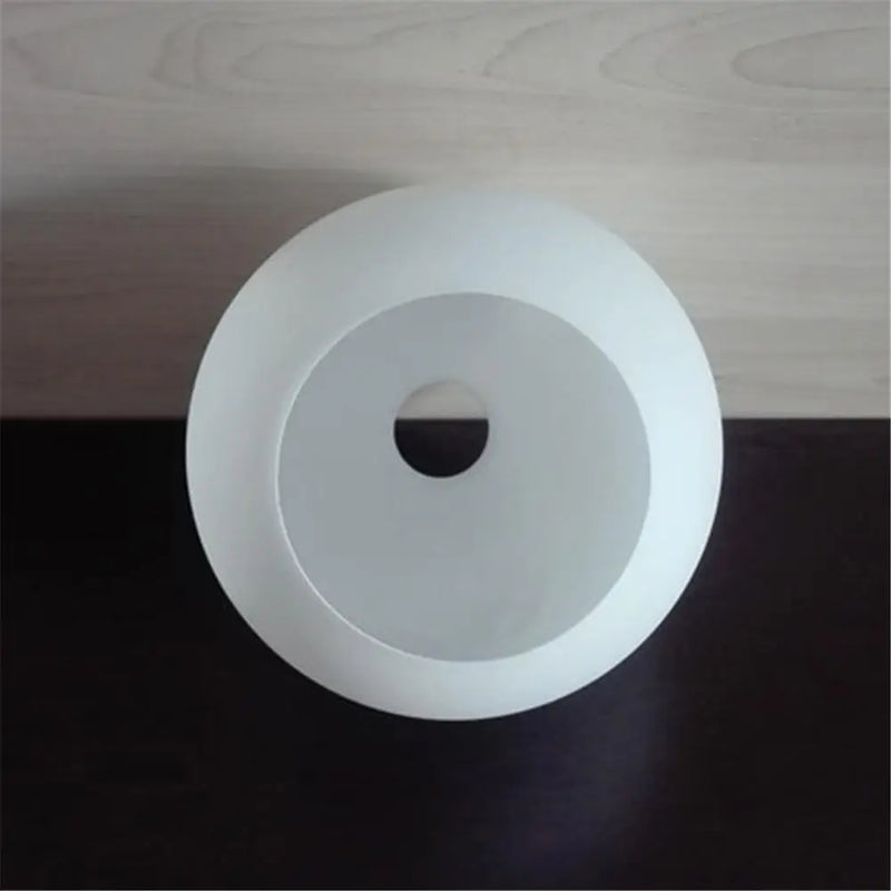 Afralia™ Opal White Glass Lamp Shade Replacement - Frosted Pendant Replacement Globe