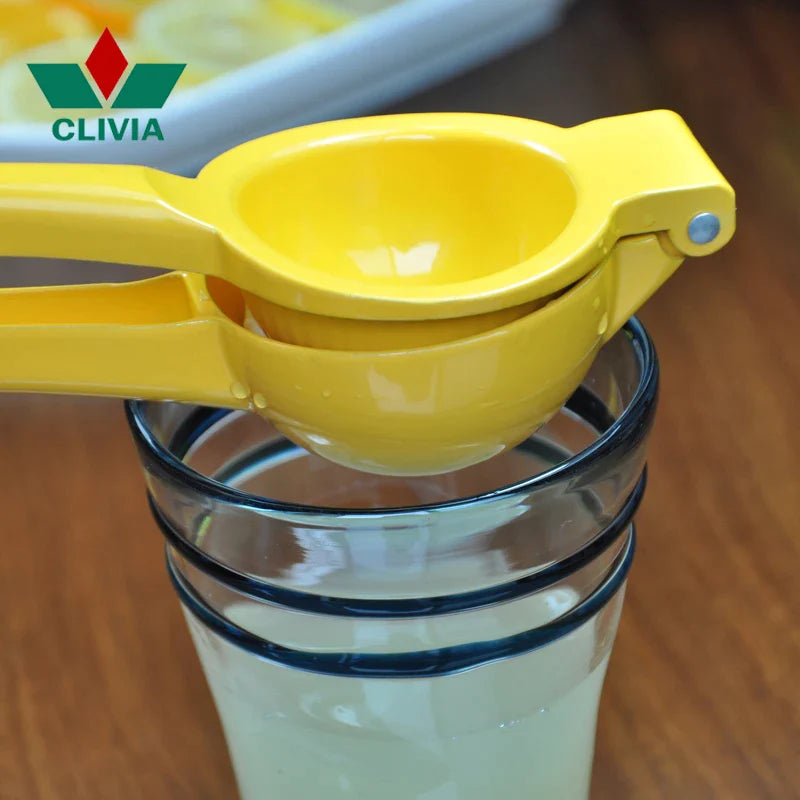 Afralia™ Hand Press Citrus Juicer Aluminum Lemon Squeezer