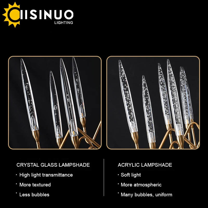 Afralia™ Crystal LED Chandelier: Nordic Luxury Tree Branch Design for Wedding Decor Villas & LOFTs