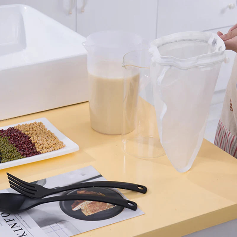 Afralia™ Nylon Filter Bag: Fine Mesh Strainer for Wine, Milk, Coffee, Juice & More