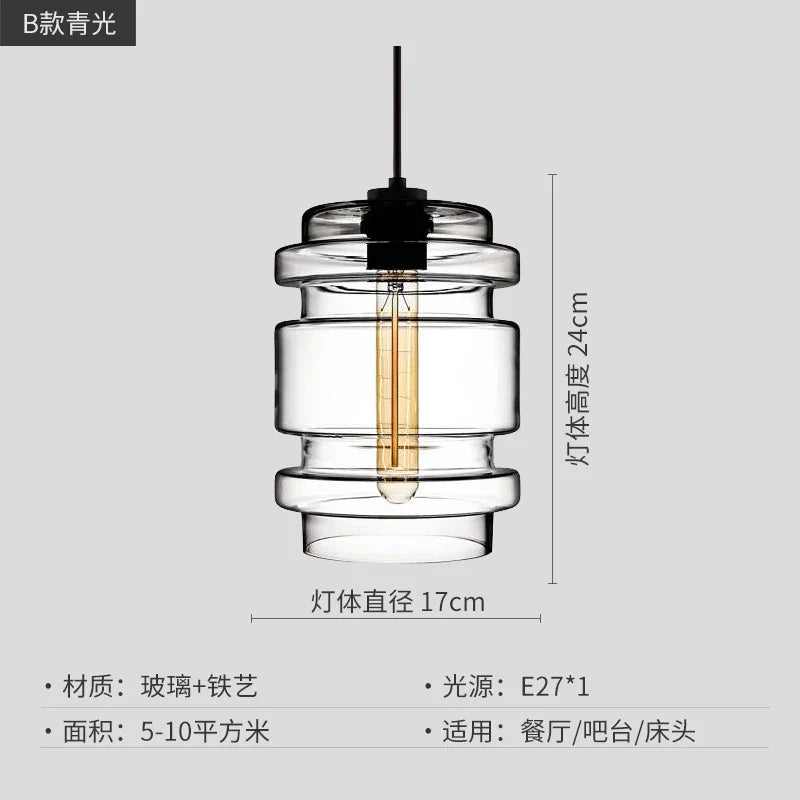Afralia™ Geometric Glass Pendant Light Collection: Modern Crystalline Pendant Series