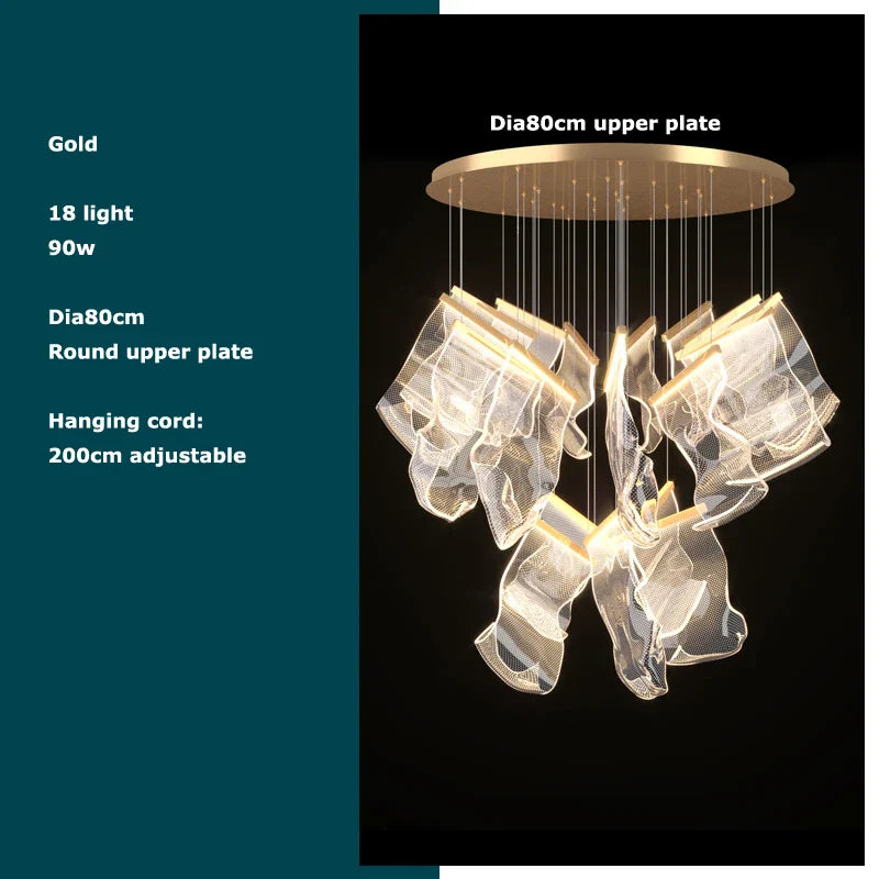 Afralia™ Black Love Chandelier Lighting for Dinning Room