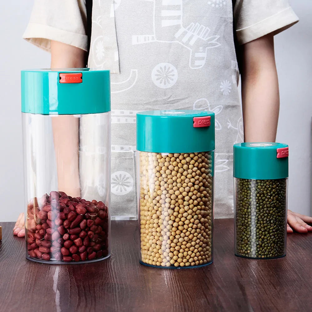 Afralia™ Vacuum Fresh Canister for Coffee Beans Powder - Large/Medium/Small Sizes