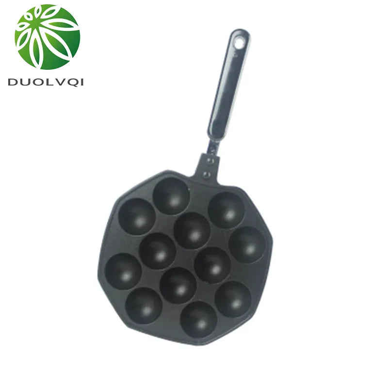Afralia™ Octopus Baking Pan: Takoyaki Maker with 12 Cavities