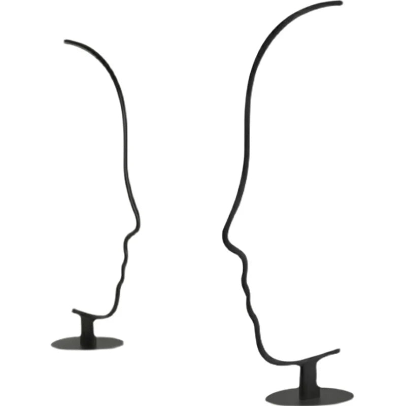 Afralia™ Modern Minimalist Human Face LED Floor Lamp for Home Bedroom Living Room Lighting