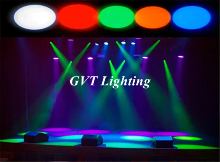 Afralia™ RGBW LED Spot Beam Light: Hot 3W Party DJ Stage Pinspot Bar Lighting