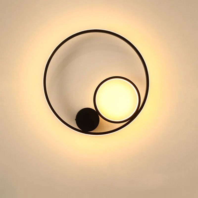 Afralia™ LED Wall Lamp for Home Decor, Modern Nordic Bedroom and Living Room Lighting