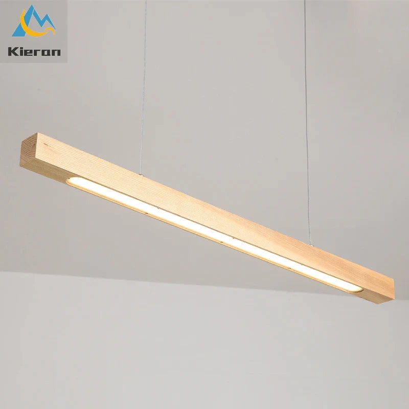 Afralia™ Wood Pendant Lights - Modern Dining Room Hanging Lamps