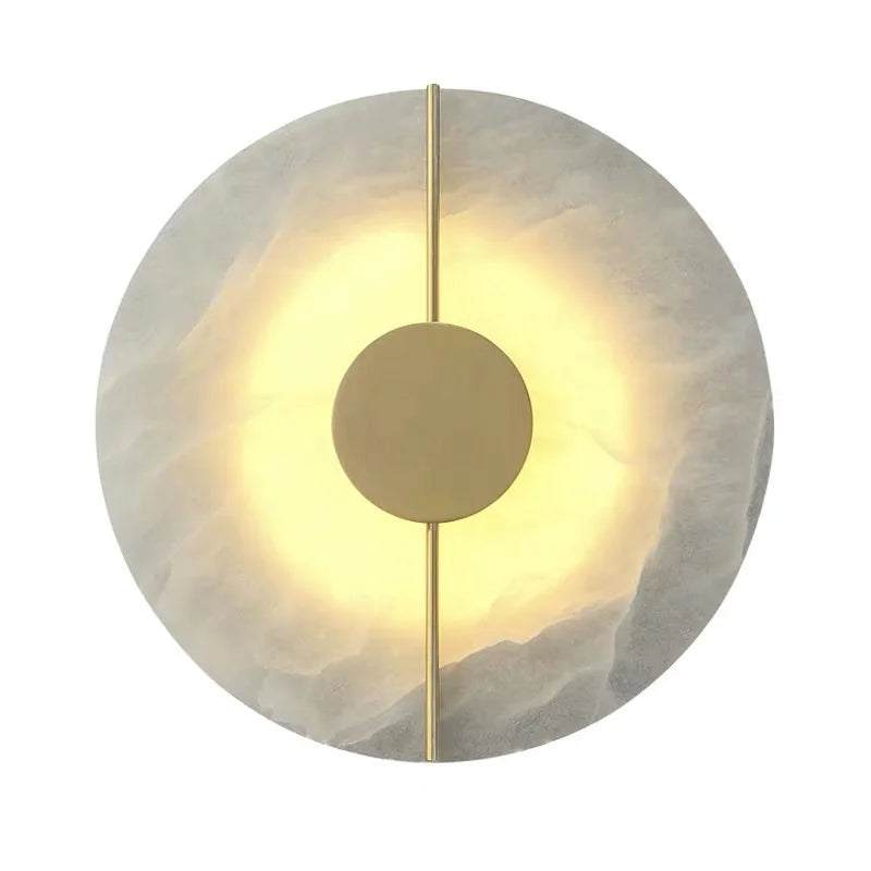 Afralia™ Copper Luxury Wall Sconce Lamp 7W LED Light for Living Room, Bedroom, Hotel Lighting
