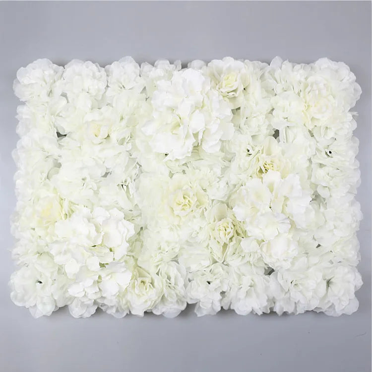 Afralia™ Silk Rose Fake Flower Wall Wedding Decoration Romantic Home Decor