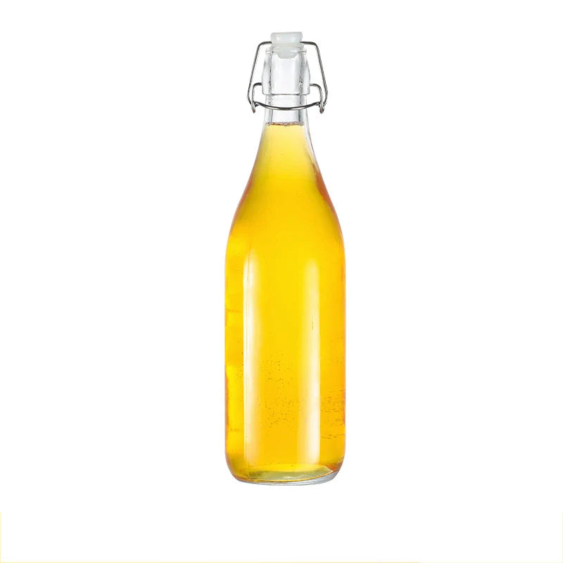 Afralia™ Glass Storage Bottle for Wine, Jam, Honey, Lemon & More