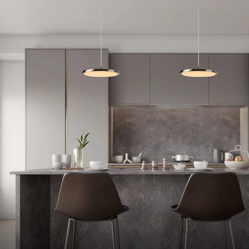 Afralia™ Nordic LED Pendant Light: Minimalist 15W Hanging Lamp for Kitchen Island, Bedside