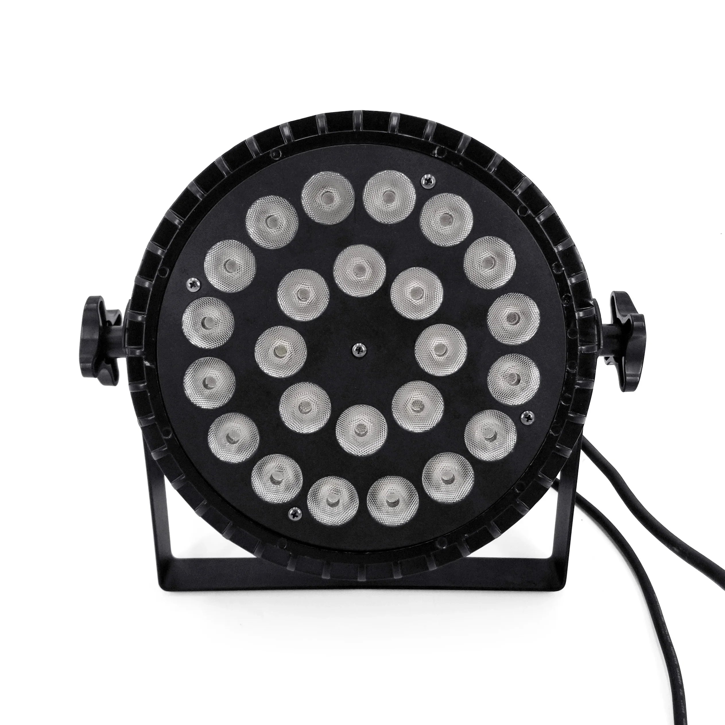 Afralia™ 24x18w RGBWA UV 6in1 LED Par Light for Stage Party DJ Dmx Wash Lighting