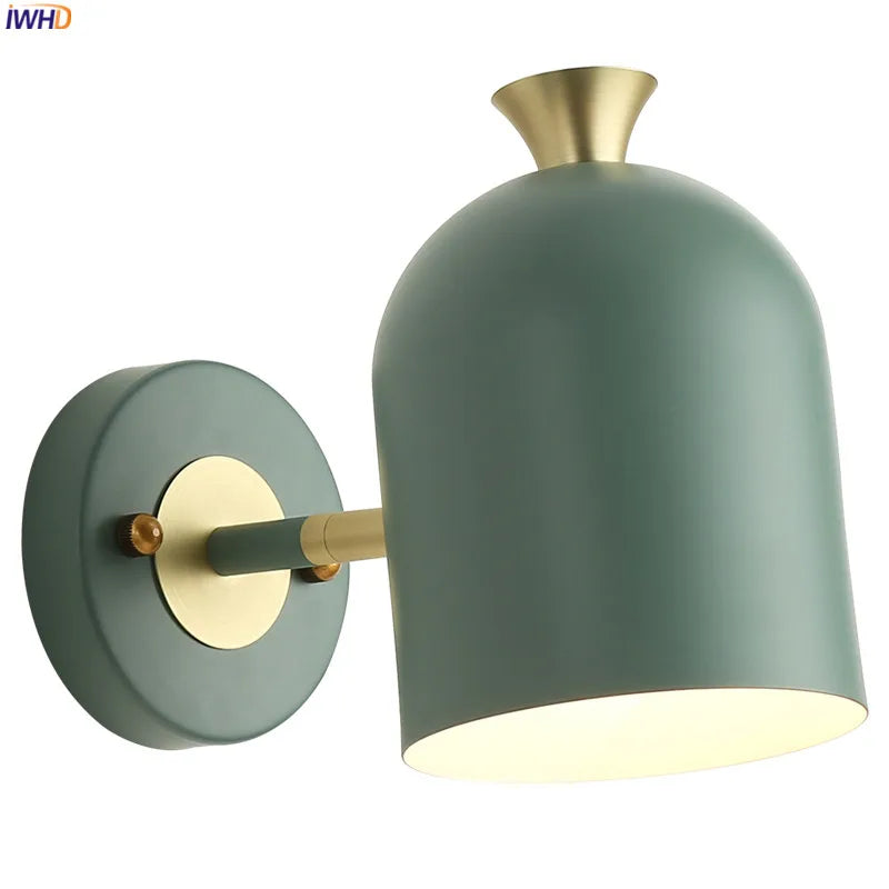 Afralia™ Modern Nordic LED Wall Sconce | Bedroom Bathroom Stair Mirror Light Fixture