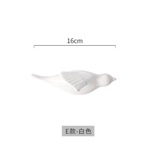 Afralia™ Golden Bird Wall Hanging Modern Decor Pigeon Accessory