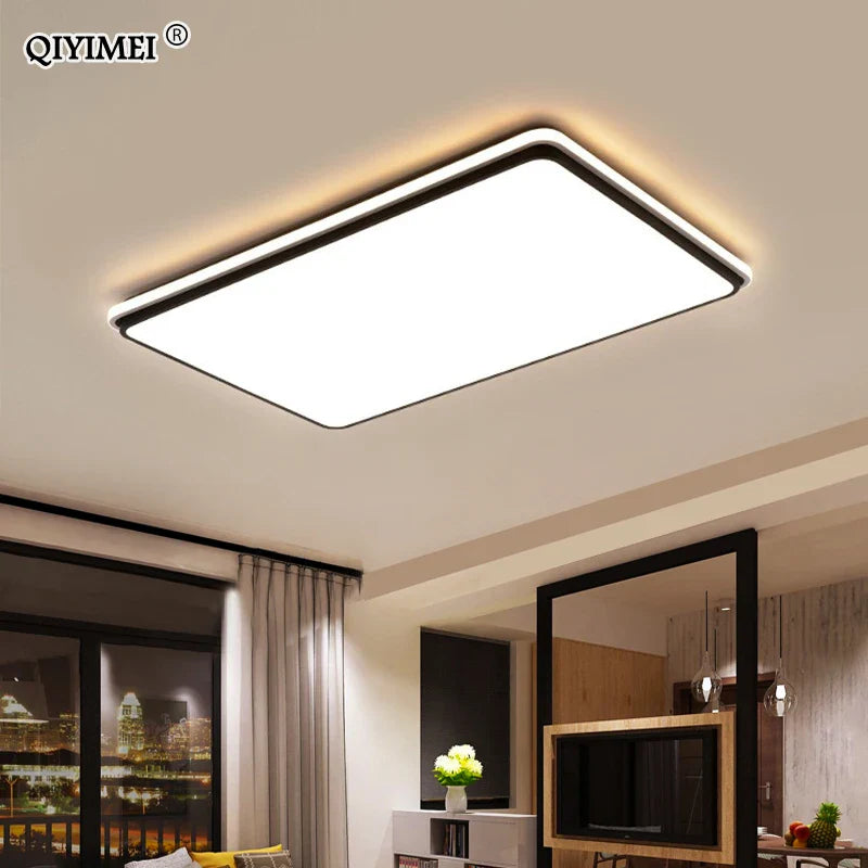 Afralia™ LED Ceiling Lamps: Modern Dimmable Lights for Living Room, Dining Room, Bedroom