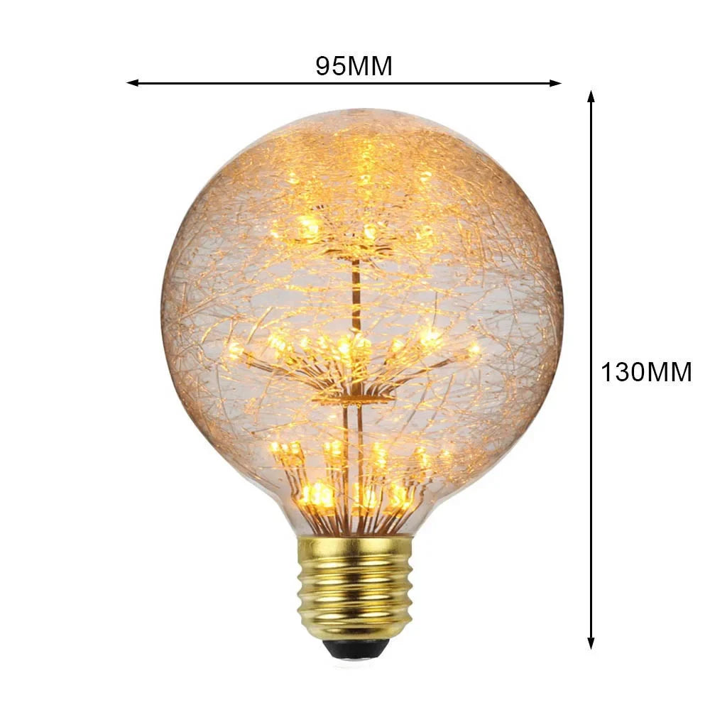 Afralia™ Retro Edison Bulb LED 3W E27 Industrial Vintage Lamp Light Bulb