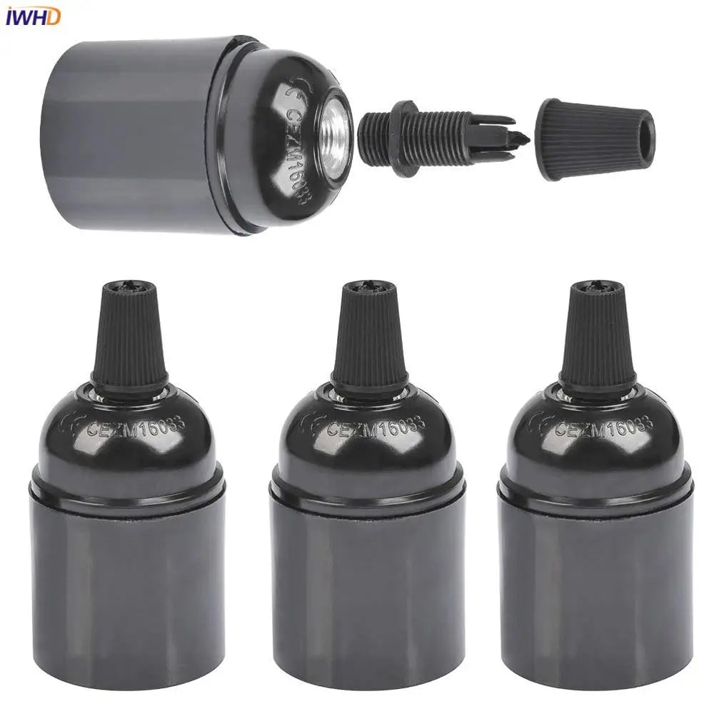 Afralia™ E27 Socket Bulb Holder Base Socket 110V-220V Vintage Lamp Holder