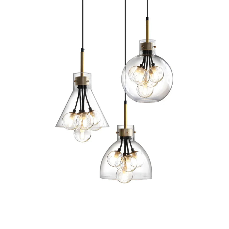 Afralia™ Luxury Pendant Light: Modern Minimalist Dining Bar Kitchen Hanging Lamp