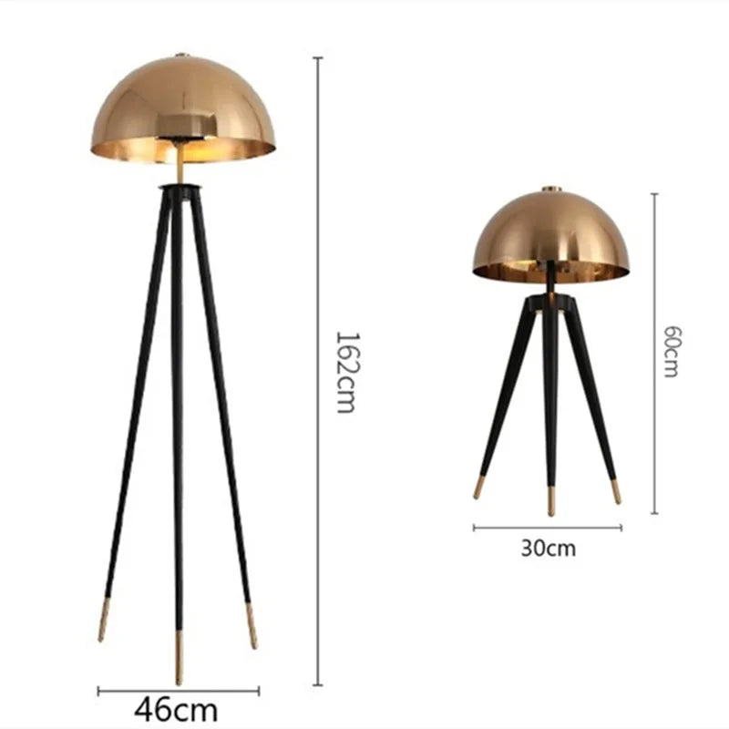 Afralia™ Coyote Tripod Floor Lamp: Modern Stylish Standing Light for Home Decor