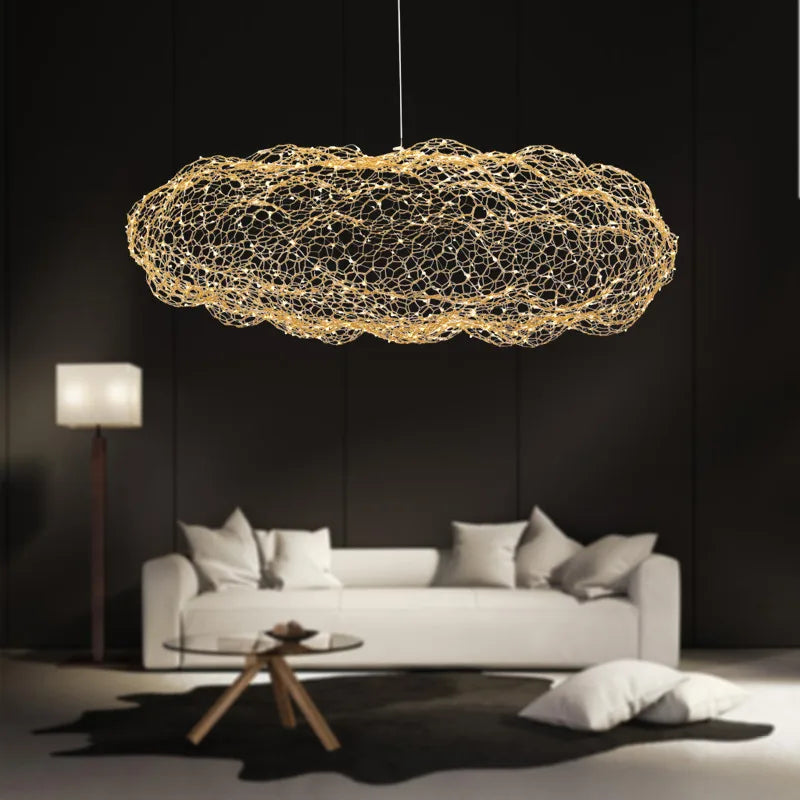 Afralia™ Cloud Light: Nordic Design Floating Lamp for Bedroom, Hotel, Restaurant, Bar