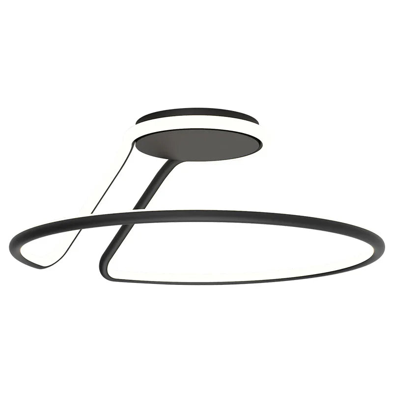 Afralia™ Aluminum LED Chandelier: Modern Minimalist Bedroom Kitchen Lighting Fixtures
