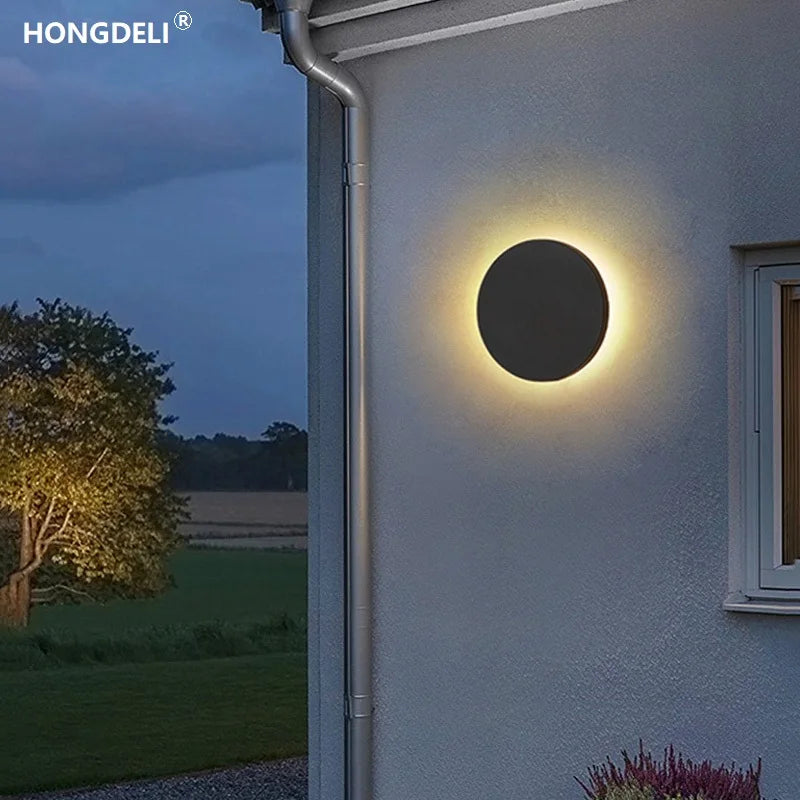 Afralia™ Stainless Steel Outdoor/Indoor Wall Lamp - Waterproof Decorative Lighting