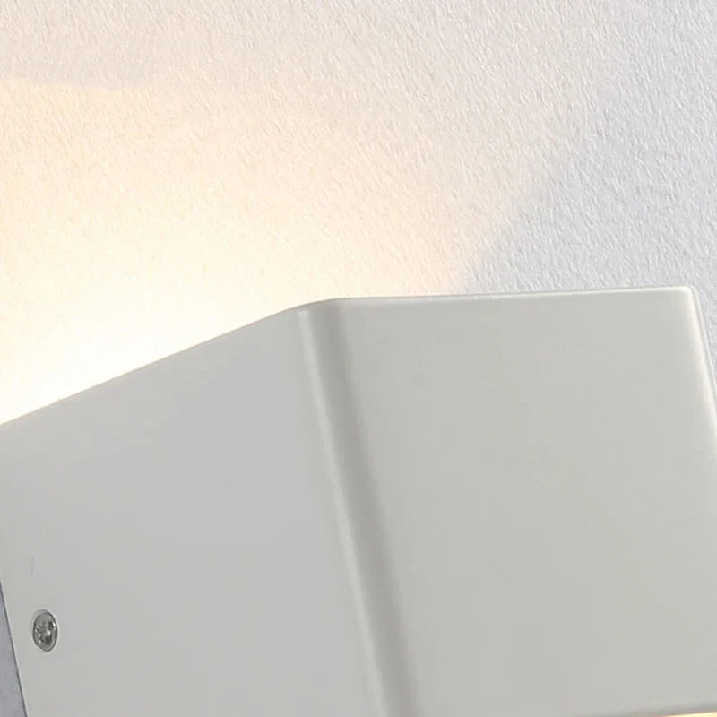 Afralia™ LED Wall Lamp 5W Simple Bedroom Aluminum Sconce Living-room Home Lighting