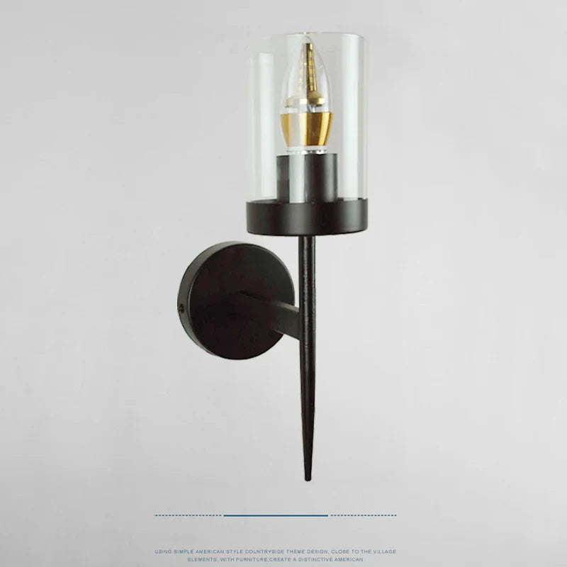 Afralia™ Postmodern Glass Wall Sconce for Elegant Illumination