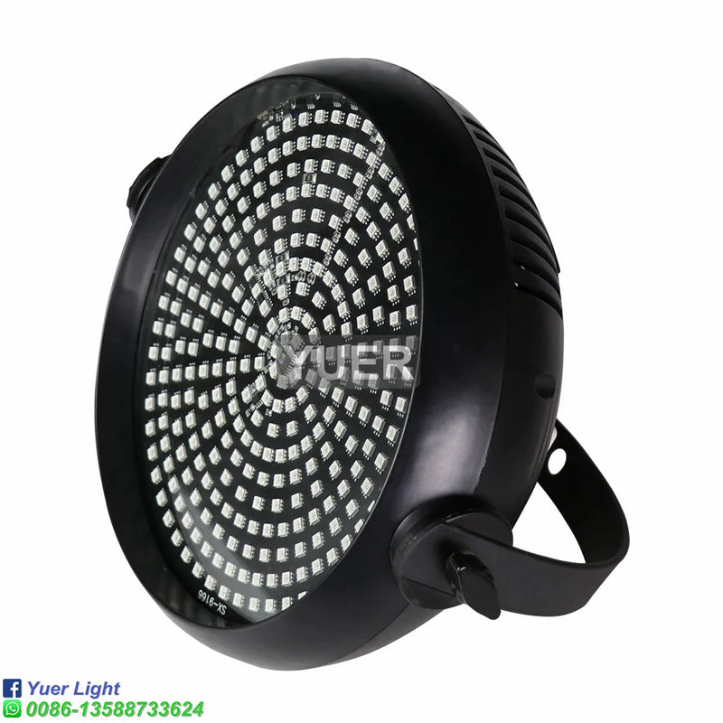 Afralia™ RGB Strobe Par Light DMX512 Stage Party Effect Lights