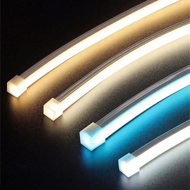 Afralia™ Neon Silicon Tube LED Profiles for Outdoor Linear Strip Lights