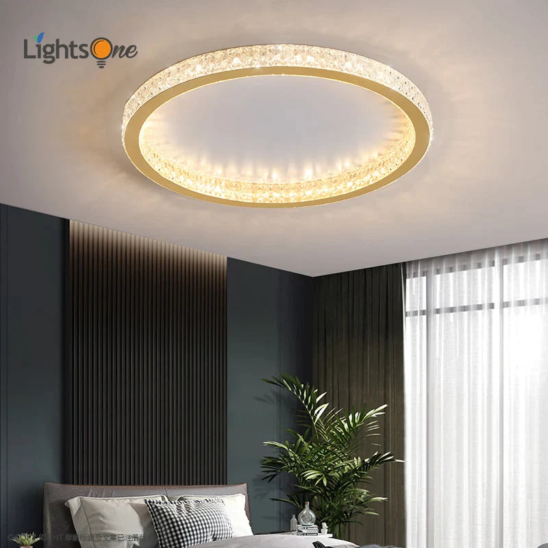 Afralia™ Minimalist Luxury Ceiling Light for Living Room and Bedroom