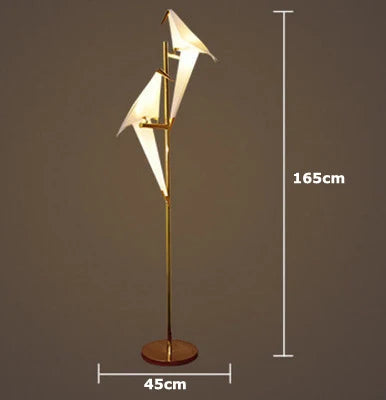 Afralia™ Love Bird LED Wall Sconce Iron Acryl Wall Light for Bedroom Corridor
