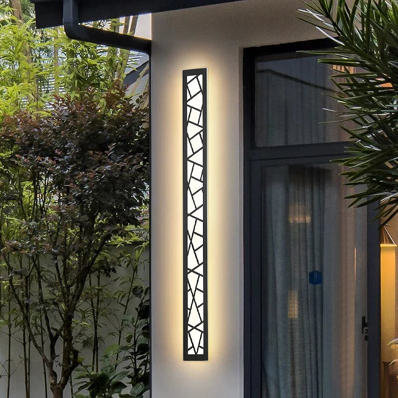 Afralia™ Outdoor LED Wall Lamp IP65 Aluminum Garden Sconce Light - 110V 220V