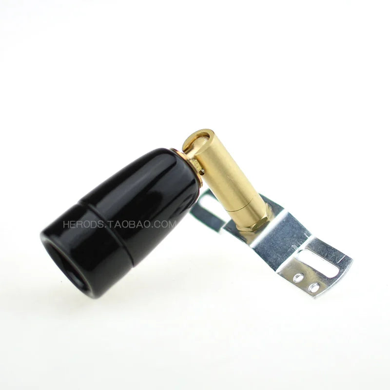 Afralia™ Vintage Ceramic E14 Lamp Socket Fitting for Pet Aquarium Fish