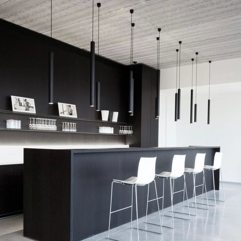 Afralia™ LED Tube Pendant Light 5W - Kitchen Dining Shop Decor Fixture