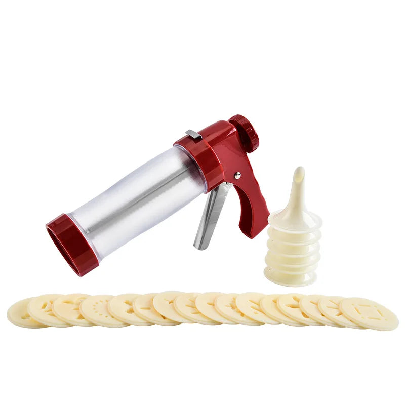 Afralia™ Cake Cream Decorating Gun Kit with Baking Tools