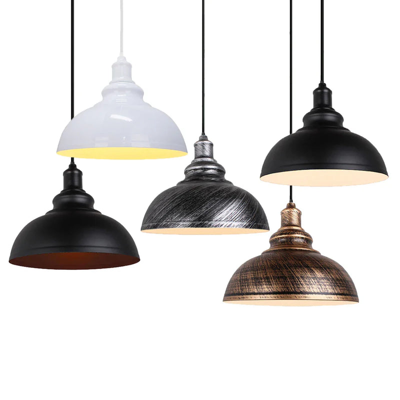 Afralia™ Vintage Industrial Pendant Light for Home Kitchen Bar Lighting E27