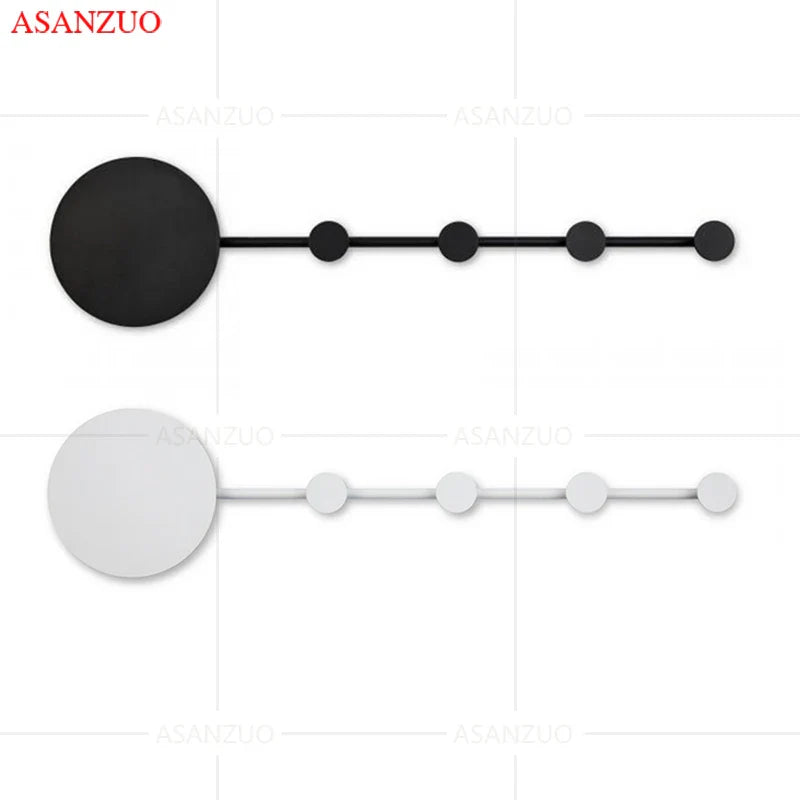 Afralia™ LED Moon Wall Lamp for Home Decoration & Ambiance