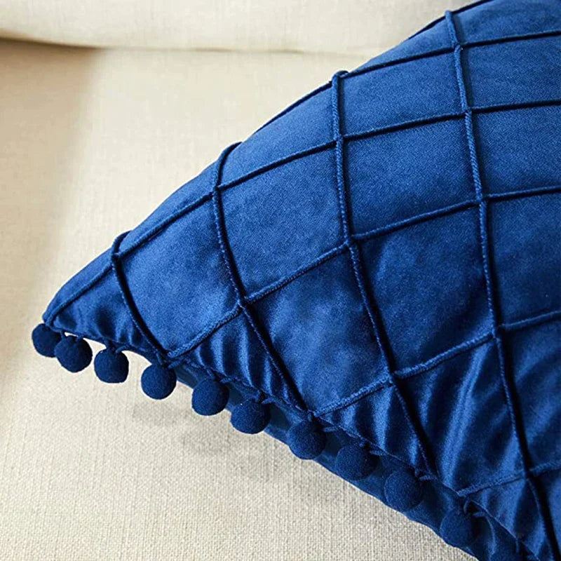 Afralia™ Nordic Retro Tassel Cushion Without Core for Living Room Sofa Bed