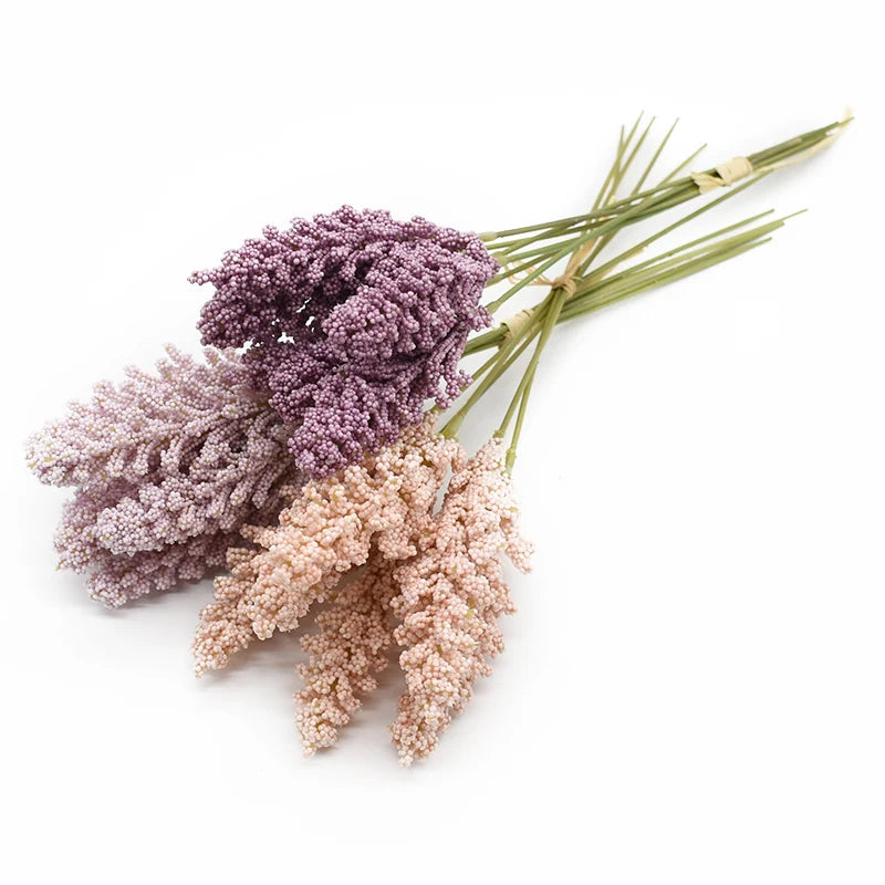 Afralia™ Lavender Artificial Flowers for Home Decor, Wedding, Christmas, DIY Vases