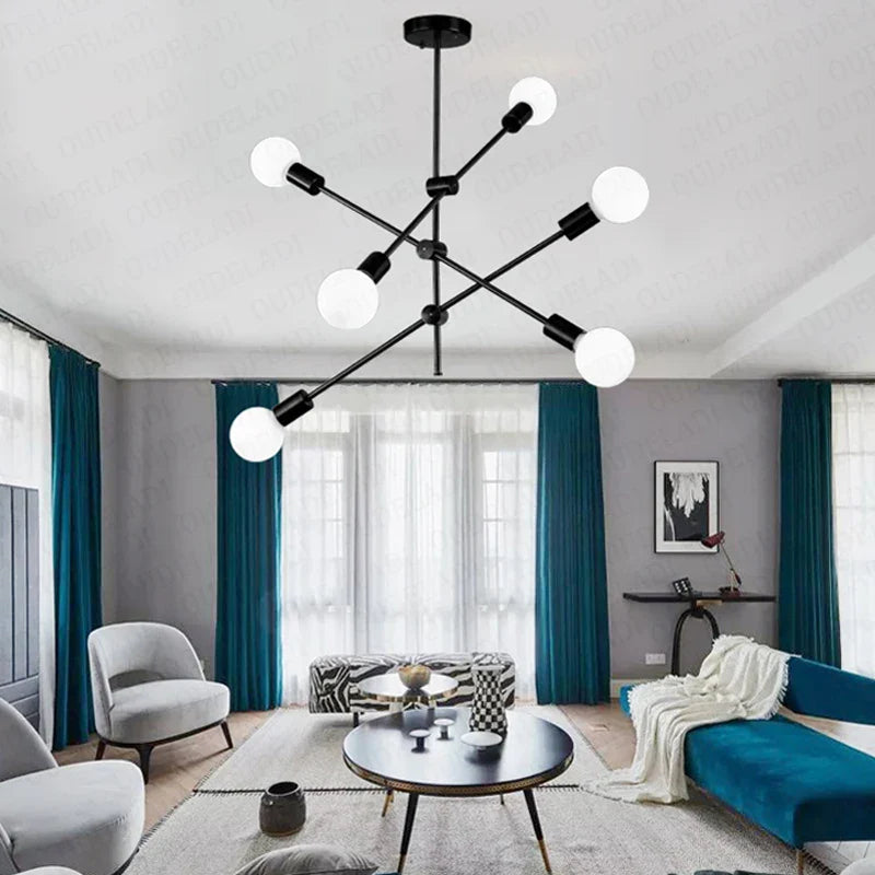 Afralia™ Window Pendant Lamp for Modern Light Luxury Living Room Dining Bedroom