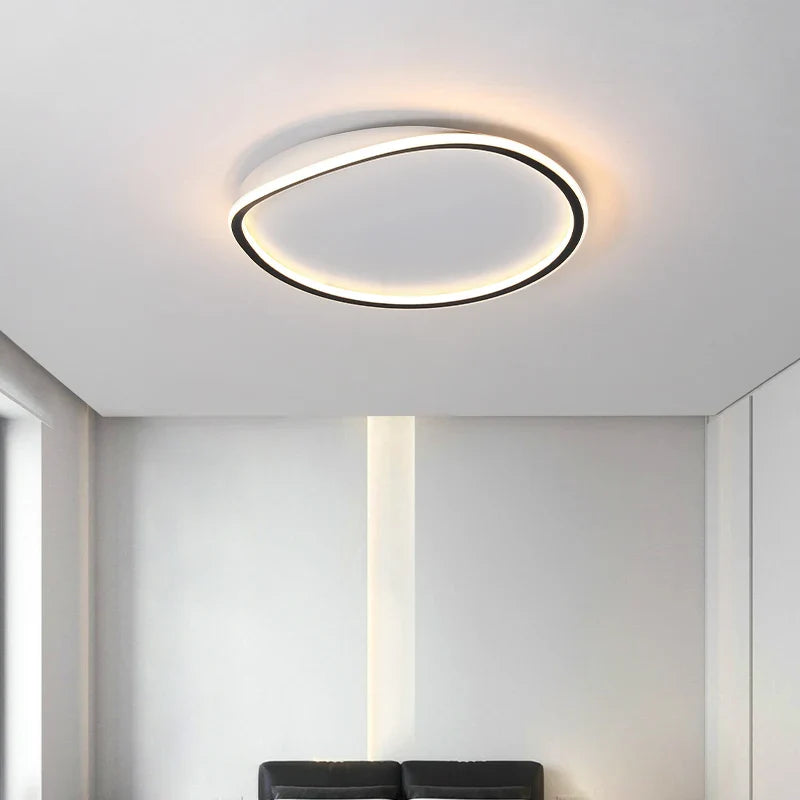 Afralia™ Modern LED Ceiling Lamp for Living Room, Study, Dining Room, Bedroom