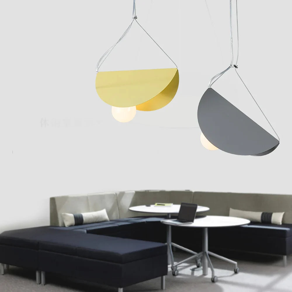 Afralia™ Geometric LED Pendant Light for Colorful Indoor Decor