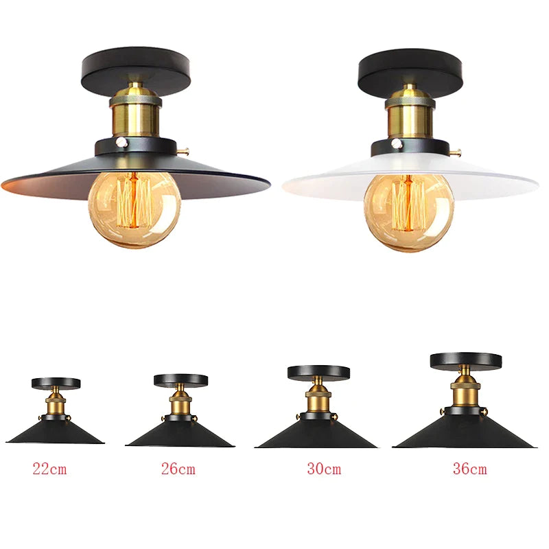 Afralia™ Vintage Industrial Ceiling Chandelier Retro Attic Restaurant Bedroom Lighting Fixture