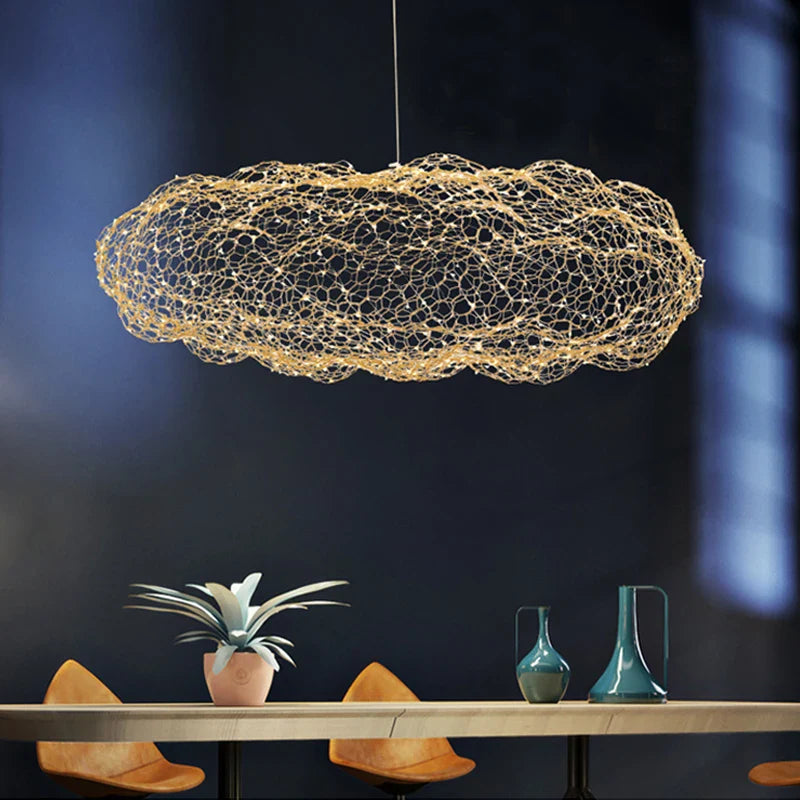 Afralia™ Starry LED Pendant Lamp for Farmhouse Decor and Modern Kitchen Lighting