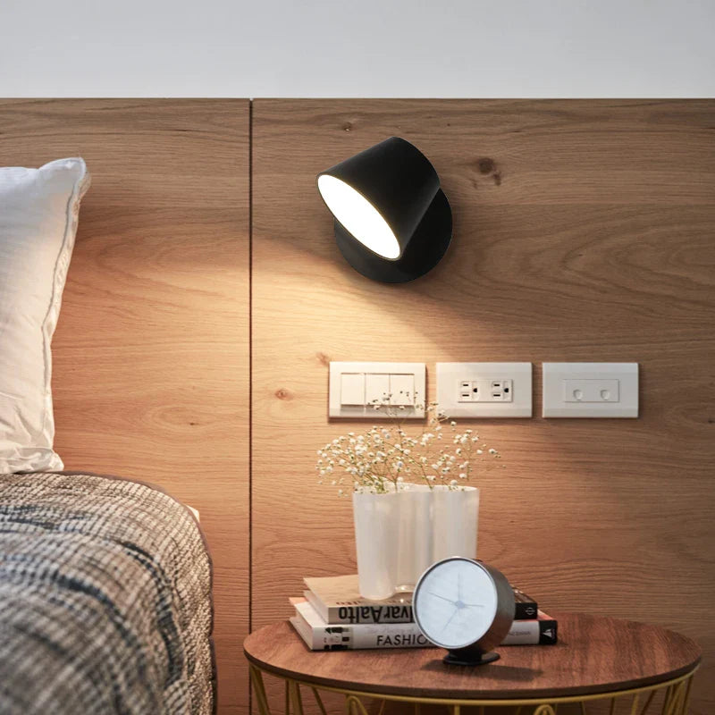 Afralia™ LED Wall Lamp for Bedroom Bathroom Living Room Decor