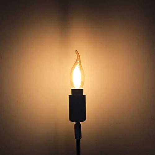 Afralia™ Dimmable LED Filament Bulb 4W E14 220V 2200K Candle Light